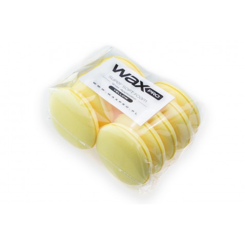 WaxPro Super Soft Foam - delikatny aplikator zestaw 10 sztuk