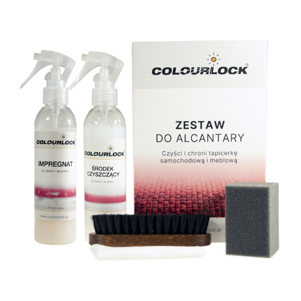 Colourlock Zestaw do czyszczenia i impregnacji alcantary