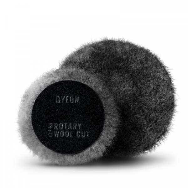 GYEON Q2M Rotary Wool Cut 2 x 80mm - wełniany pad tnący do maszyn rotacyjnych