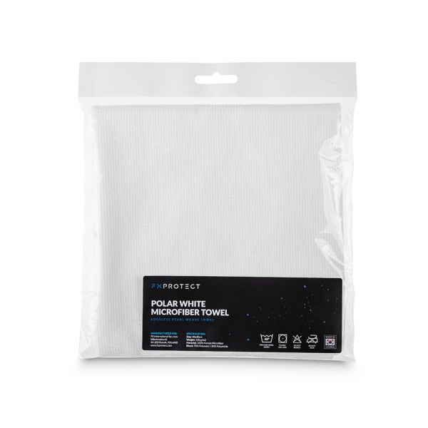 FX PROTECT Polar White – mikrofibra perłowa 40x40 cm do powłok