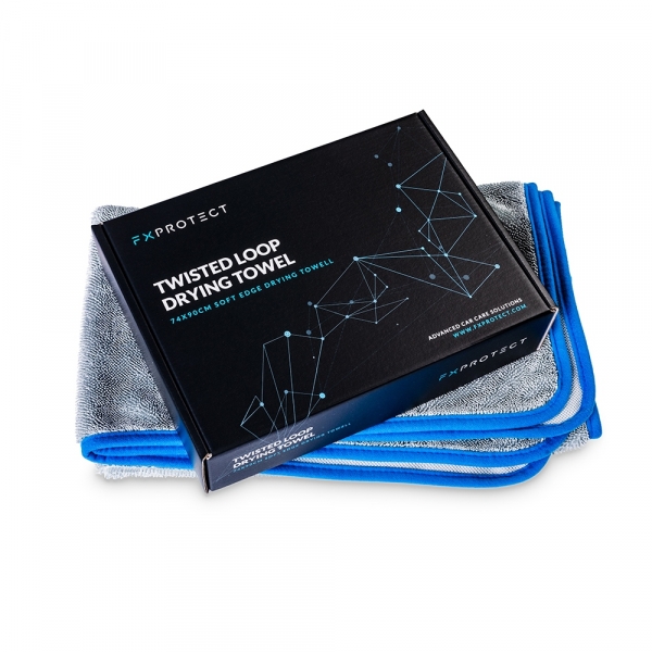 FX PROTECT Twisted Loop 74×90 – ręcznik z mikrofibry do szybkiego osuszania