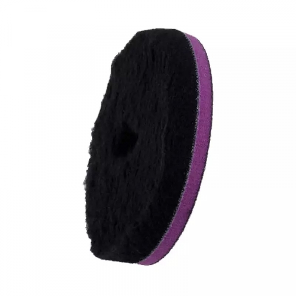 ZviZZer "Doodle" Wool-Pad Black 135mm, pad wełniany czarny, futro polerskie