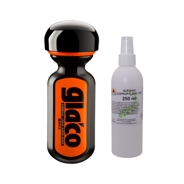 SOFT99 Ultra Glaco - rewelacyjna niewidzialna wycieraczka 70ml + IPA 70% GRATIS!