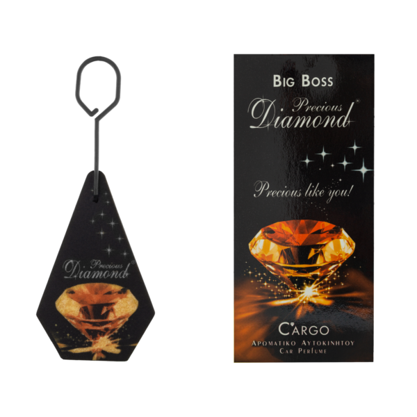 Diament Big Boss – Zawieszka Zapachowa z Akcentem Cedru, Anyżu i Różowego Pieprzu