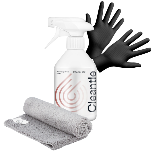 Cleantle zestaw Interior QD 500ml + mikrofibra Daily