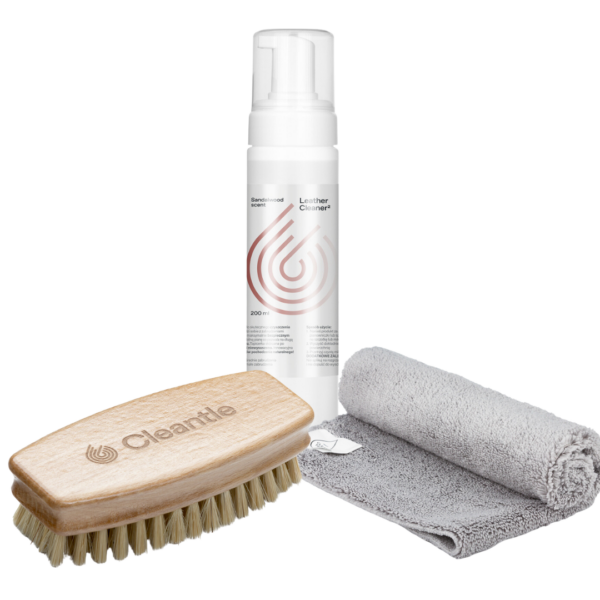 Cleantle zestaw do czyszczenia tapicerki skórzanej
