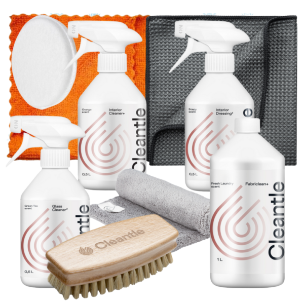 Cleantle pełen zestaw do czyszczenia i zabezpieczenia wnętrza, tworzyw, kokpitu Pomysł Na Prezent