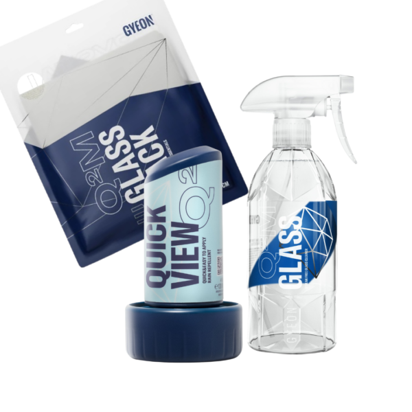 Gyeon Q2M Zestaw Premium do czyszczenia i zabezpieczenia szyb - niewidzialna wycieraczka