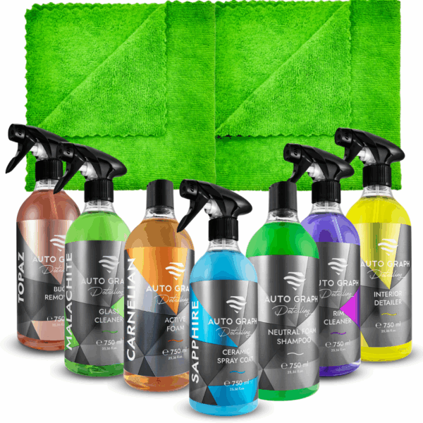 Auto Graph Pełny Zestaw Startowy – 7 kosmetyków + mikrofibry