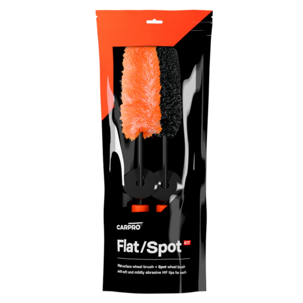 CARPRO FlatSpot Wheel Brush SET - Zestaw 2 szczotek do czyszczenia felg