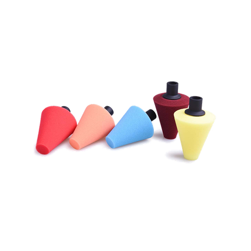 ShineMate Stożek Polerski 48130-62 – T60 Medium Cut, Niebieski, 77 mm, M14