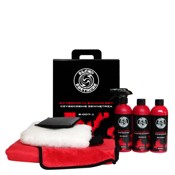 BLEND BROTHERS Exterior Cleaning Set - Pomysł Na Prezent Zestaw do czyszczenia i mycia lakieru