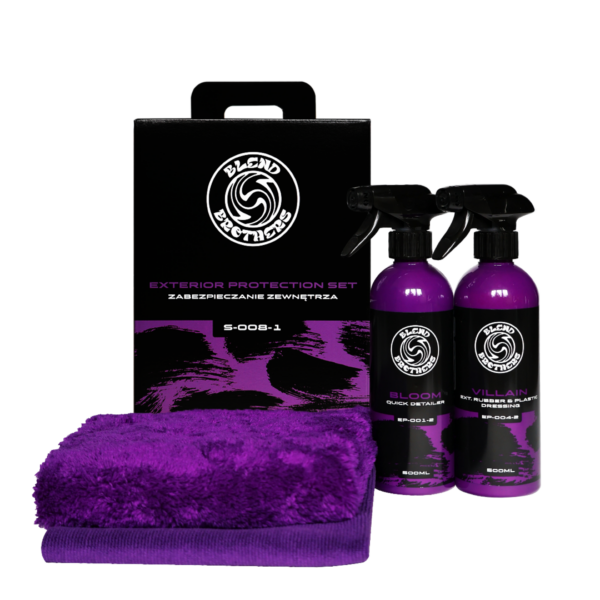 BLEND BROTHERS Exterior Protection Set - Pomysł na Prezent Zestaw do zabezpieczenia lakieru i plastików zewnętrznych