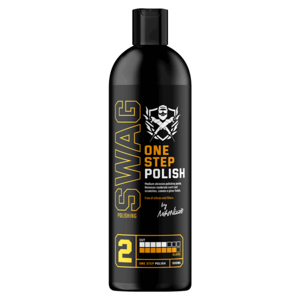 Swag ONE STEP POLISH 500ml - Średnio ścierna pasta polerska One Step do lakieru