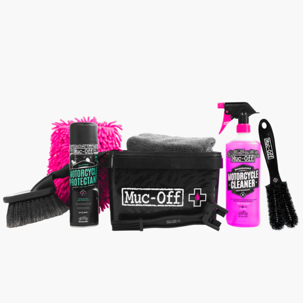 Muc-Off 21197 8 in 1 Motocycle Cleaning kit kompleksowy zestaw do motocykli Pomysł Na Prezent