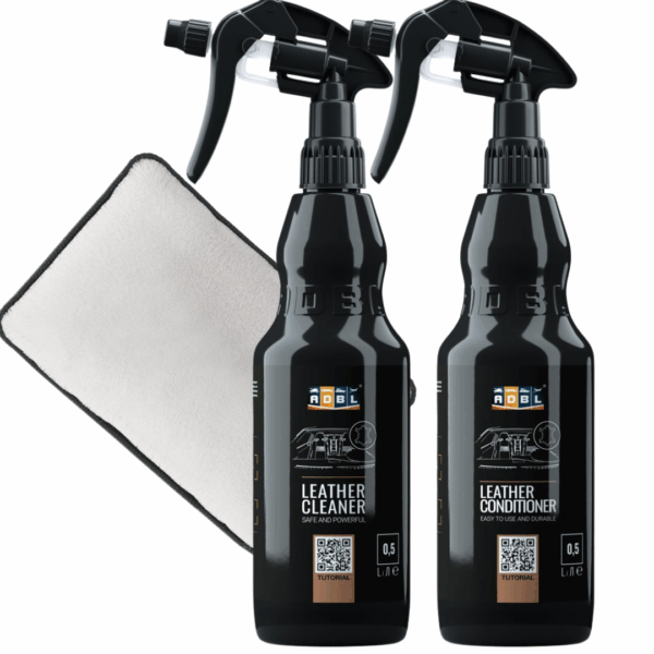 ADBL Zestaw do czyszczenia i zabezpieczenia skórzanych elementów